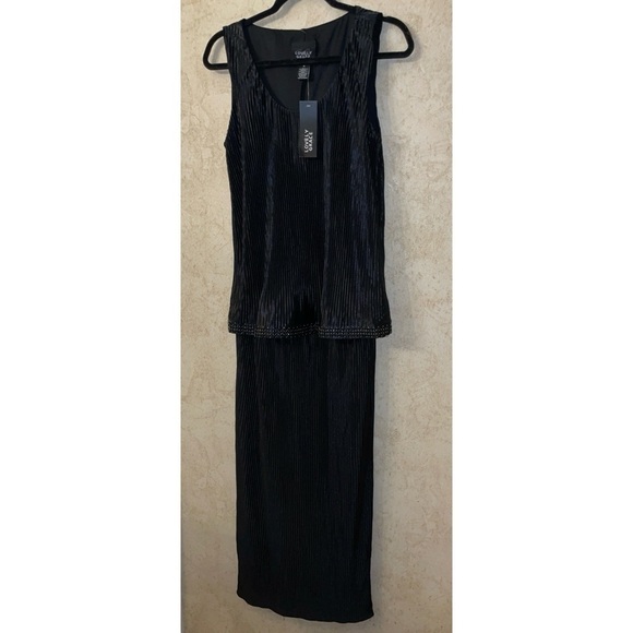 Lovely Grace Black Sleeveless Maxi Dress - Picture 1 of 5